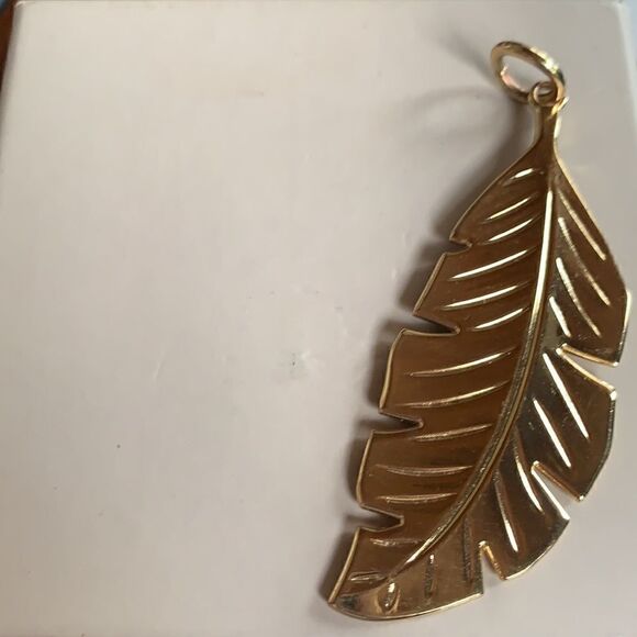 India Hicks Palm Frond Pendant - New - Picture 3 of 3
